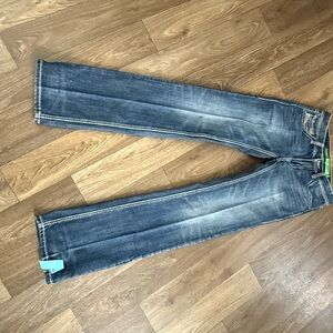 Men's Bootcut Jeans in Faded Blue